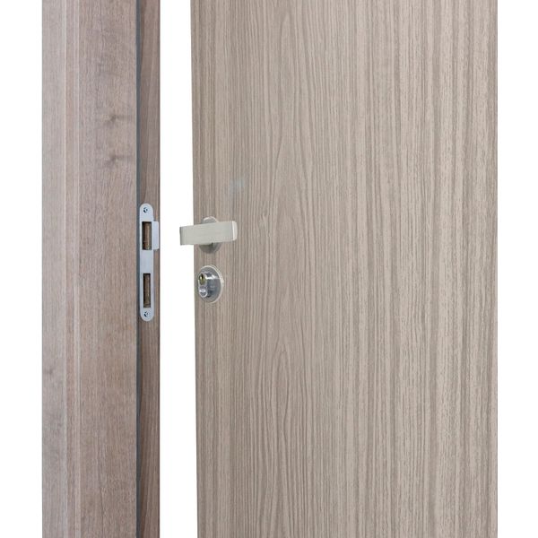 KIT PORTA PRONTA REGULÁVEL MGM 215X64CM CARVALHO ALPHA DIREITA