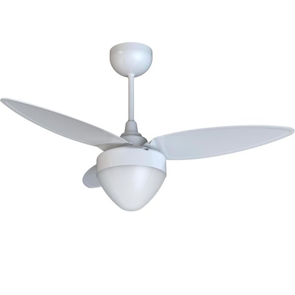 VENTILADOR DE TETO AIRES BRANCO 3 PÁS COM CONTROLE REMOTO BIVOLT VENTISOL