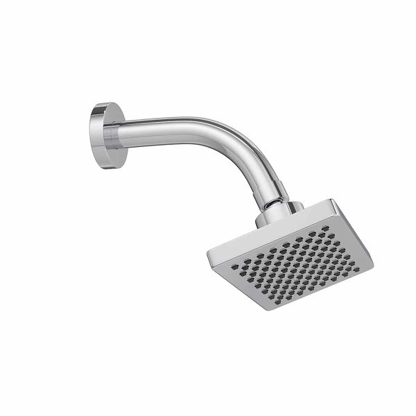 CHUVEIRO COM TUBO PAREDE DUCHA FLEX RETANGULAR CROMADO DECA