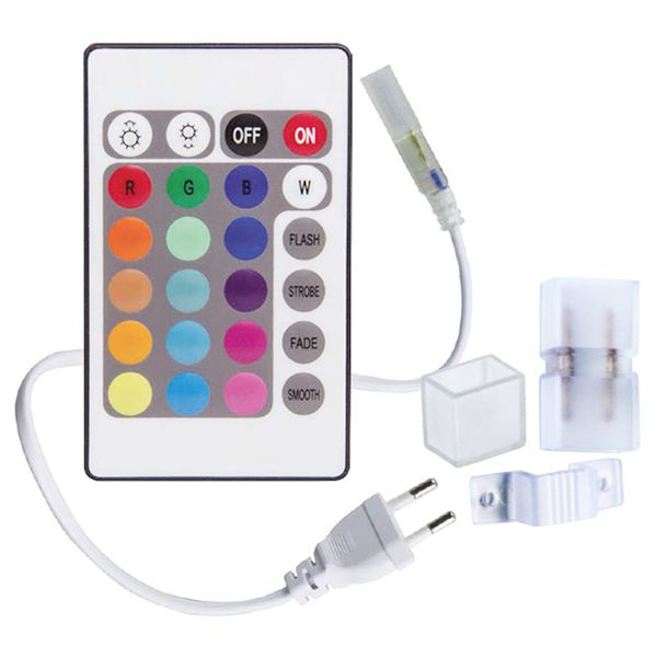 CONTROLE REMOTO COM PLUG PARA FITA RGB 5050