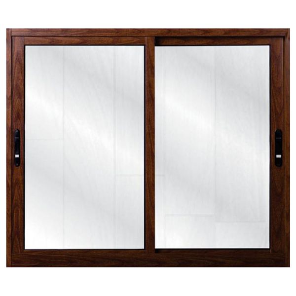 Janela de Alumínio Palace 2 Folhas Vidro Liso 120cm x 120cm Líder