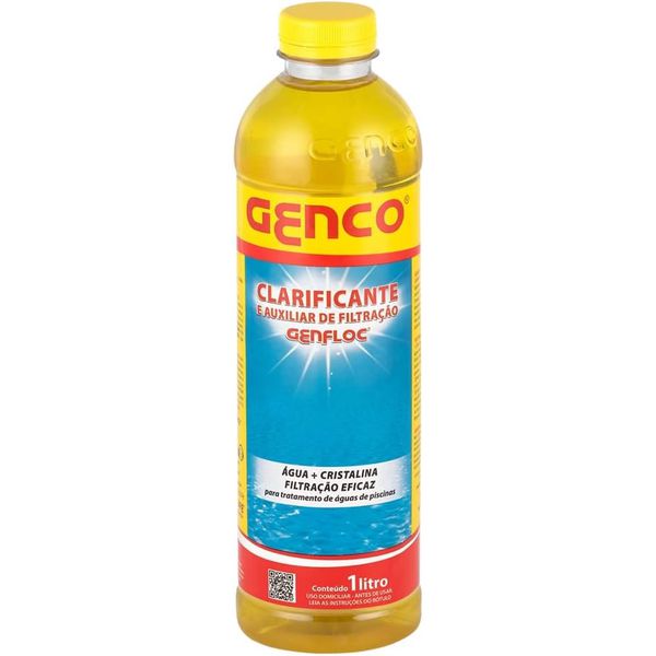 CLARIFICANTE E AUXILIADOR DE FILTRACAO GENCO 1L