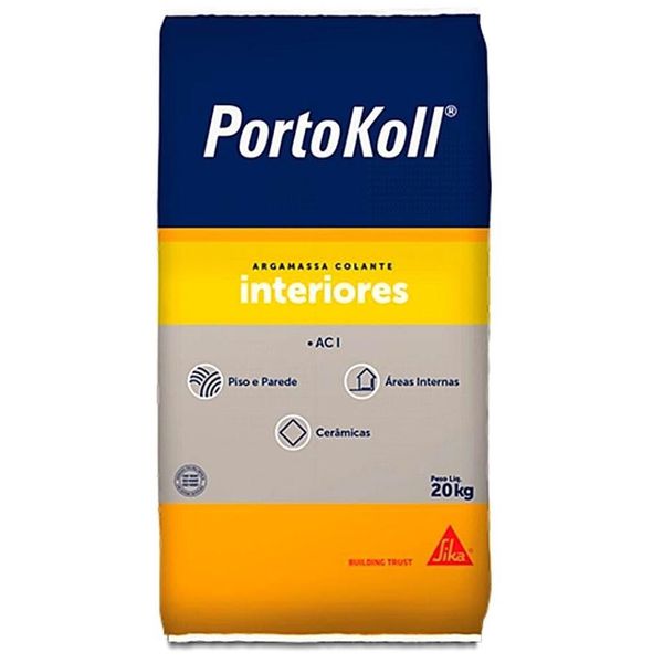 ARGAMASSA COLANTE PARA INTERIORES AC1 20KG PORTOKOLL