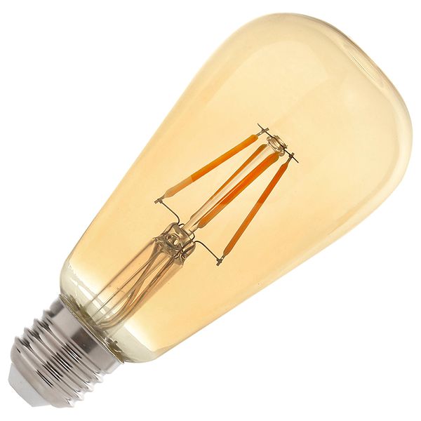 LAMPADA LED ANTIQUE NOUVEAU ST64 4W E27 BIVOLT KIAN