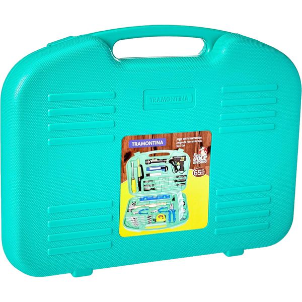 MALETA COM FERRAMENTAS 65 PEÇAS TRAMONTINA 41191/165