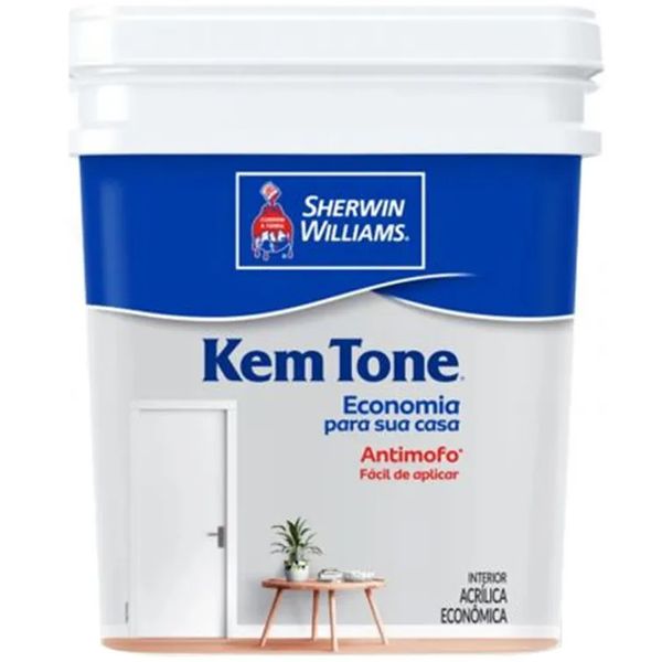 TINTA KEMTONE BRANCO FOSCO 15 LITROS