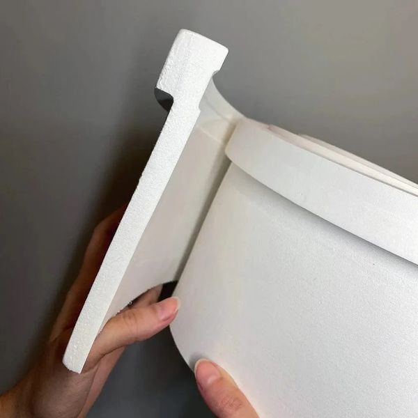 RODAPÉ RP16 SOBREPOR 15CM ROLO COM 5M BRANCO