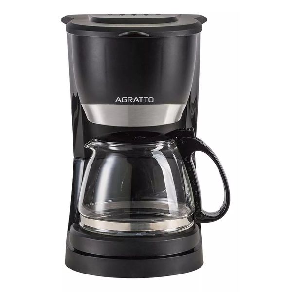 CAFETEIRA ELÉTRICA AGRATTO VETRO CAFFE 15X CEV15-01 127V 