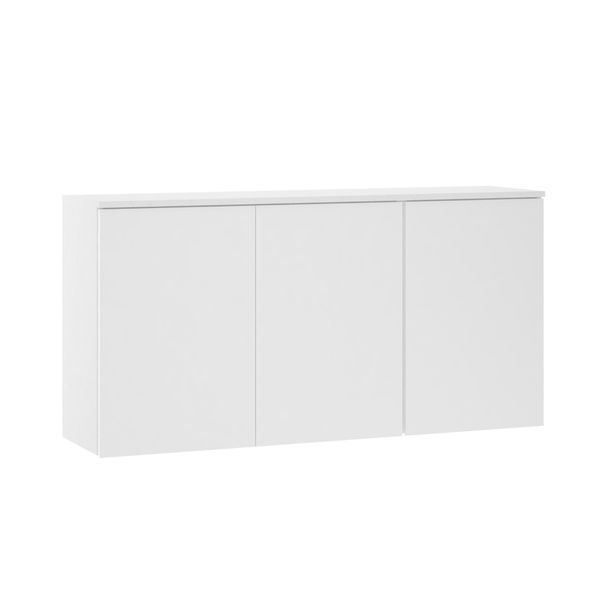 ARMÁRIO DORA 120CM 3 PORTAS BRANCO SUPREMO 