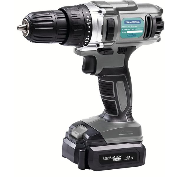 PARAFUSADEIRA/FURADEIRA A BATERIA 12V TRAMONTINA 
