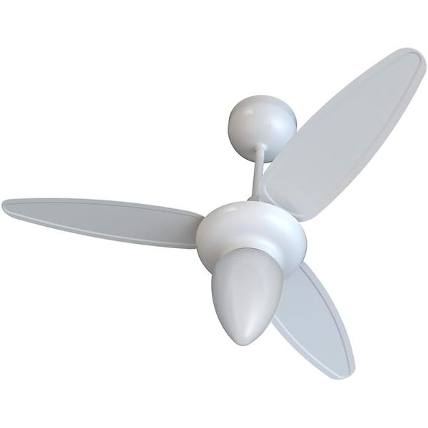 VENTILADOR DE TETO WIND INVERTER BRANCO 3 PÁS COM CONTROLE BIVOLT VENTISOL