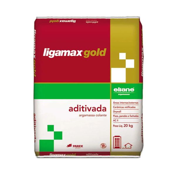 ARGAMASSA AC2 LIGAMAX GOLD ADITIVADA 20KG