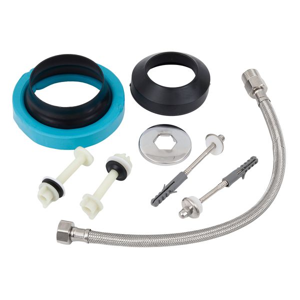 KIT VASO SANITÁRIO COM CAIXA ACOPLADA E ASSENTO BRANCO - MARIANA ICASA