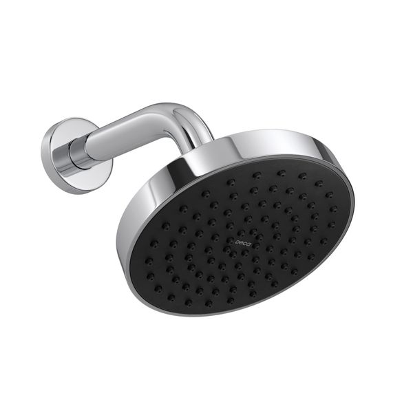 CHUVEIRO FLEX REDONDO DE PAREDE 126 MM CROMADO