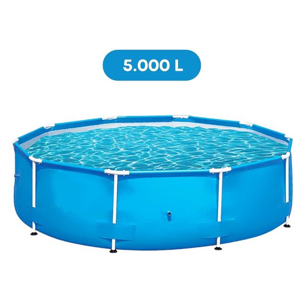 PISCINA ARMAÇÃO 5000L 3,05M X 76CM BEL FIX