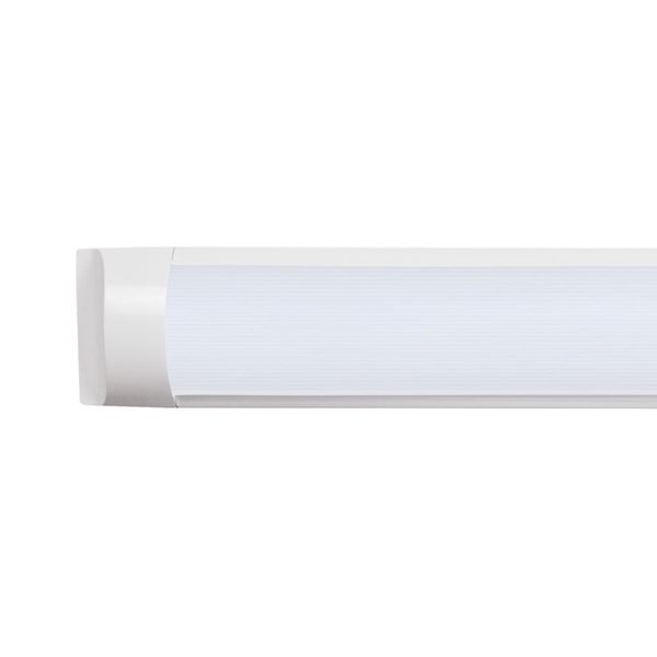 LUMINÁRIA DE LED BRANCA BIVOLT LINEA SLIM 18W 6500K - BRONZEARTE