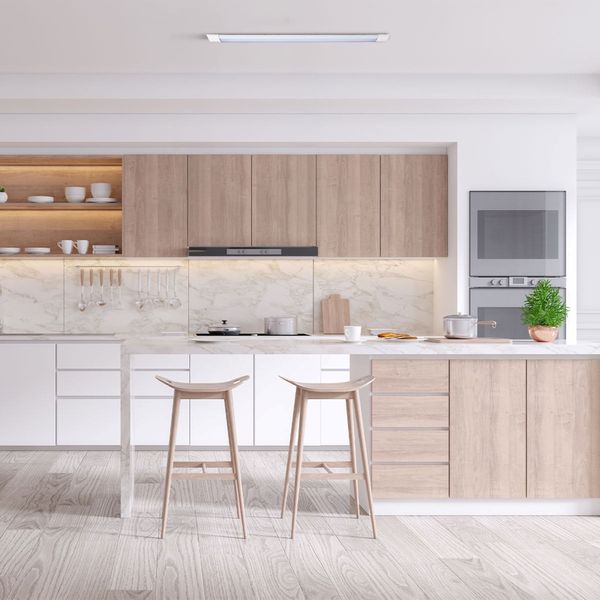LUMINÁRIA DE LED BRANCA BIVOLT LINEA SLIM 18W 6500K - BRONZEARTE