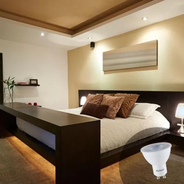 LÂMPADA DICRÓICA MR16 LED, 4,8W, EMISSÃO DE LUZ NEUTRA NE4000K, BIVOLT, AVANT