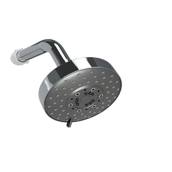 CHUVEIRO ARTICULADO REDONDO C/ REGULAGEM DE JATO