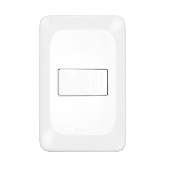 CONJUNTO 4X2 1 INTERRUPTOR SIMPLES 10A