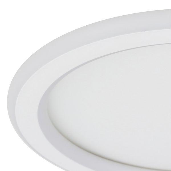 PLAFON LED SLIM REDONDO BRANCO 30CM - 3000K/4000K/6000K 30W - HEVVY