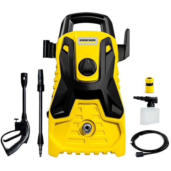 LAVADORA DE ALTA PRESSÃO KARCHER PORTÁTIL 1500psi 1400W