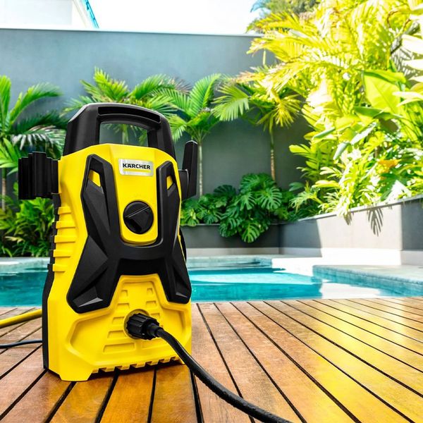 LAVADORA DE ALTA PRESSÃO KARCHER PORTÁTIL 1500psi 1400W