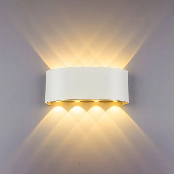 LUMINÁRIA LED ARANDELA 8 DOTS BRANCO 8W 6K KIAN