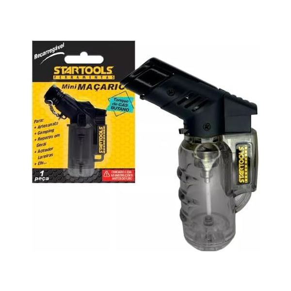 MAÇARICO MINI PORTÁTIL RECARREGÁVEL AR0390