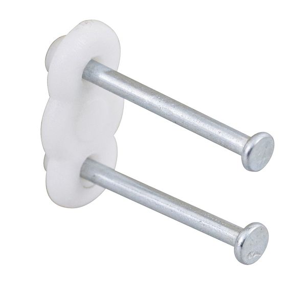 FIXA FIO MIG. DUPLO BR + PREGO 1,8X25 - 20 PEÇAS