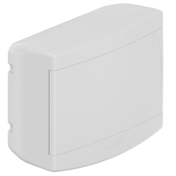 QUADRO DE DISTRIBUIÇÃO SOBREPOR COM BARRAMENTO PORTA BRANCA TIGRE