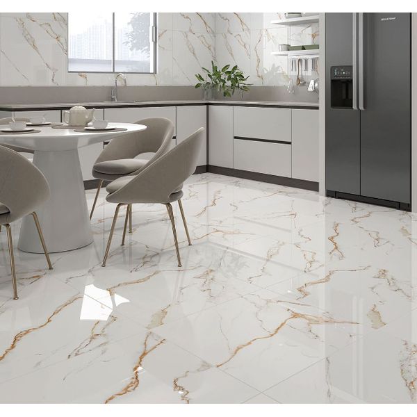 Piso 66x66 Formigres Marmi Delux Polido Extra