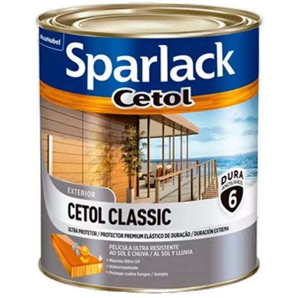 Verniz Sparlack Cetol Acetinado 3.6l Gl