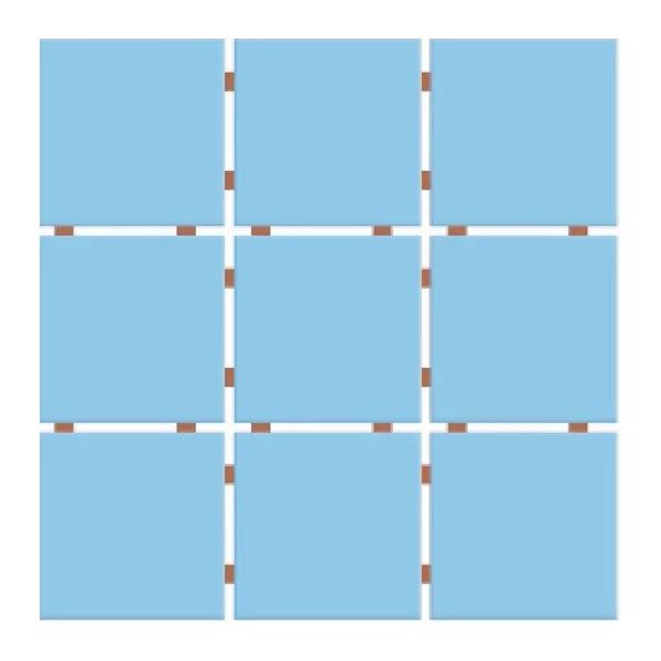 REVESTIMENTO 10X10 CERAL AZUL PISCINA 