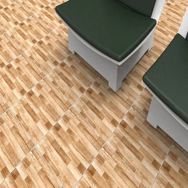 PISO 43X43 CERAL MADERATO MARROM