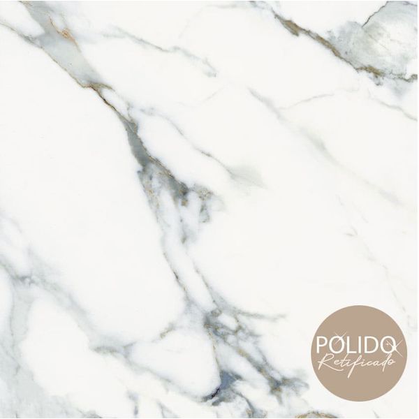 Piso 66x66 Formigres Calacata Blue Polido Extra