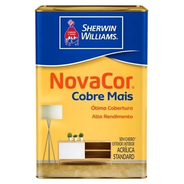 Tinta Novacor Cobre Mais 18l Sherwin Williams