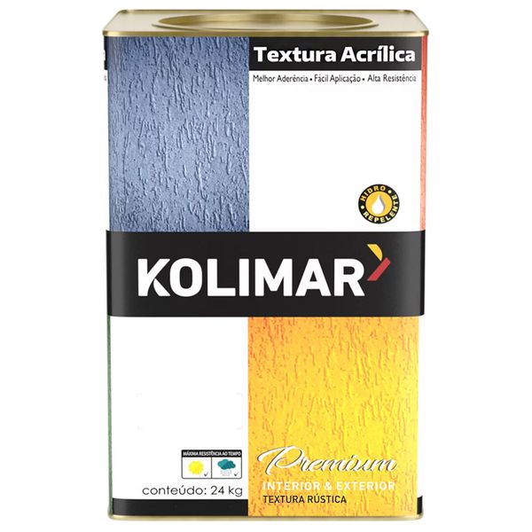 Textura AcrÍlica RÚstica Lata 24kg Kolimar
