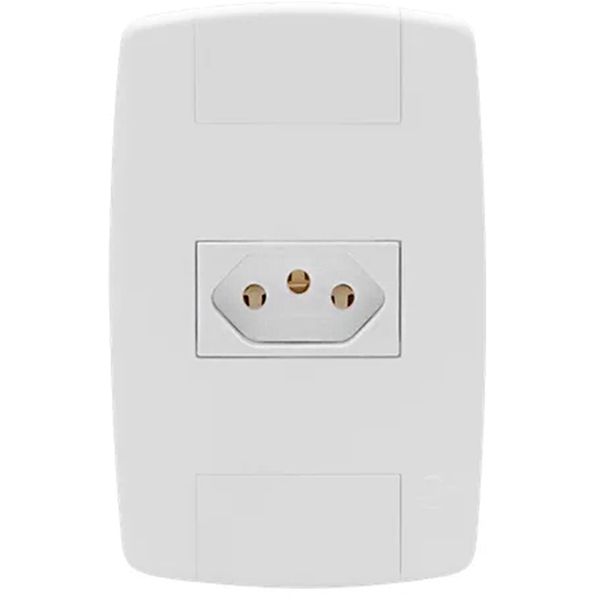 TOMADA HORIZONTAL 2P+T 250V 4X2 LEV ILUMI