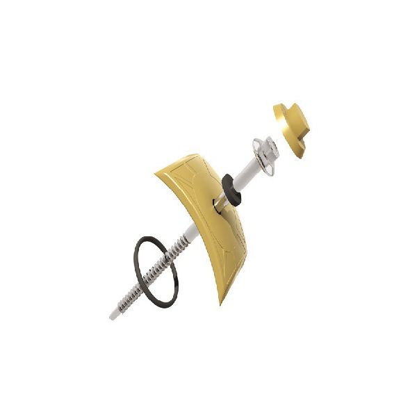 KIT PARAFUSO PARA VEDAÇÃO DE TELHA COLONIAL PVC FORTLEV 