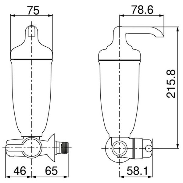 Purificador De Agua De Parede Acqua Bella Lorenzetti