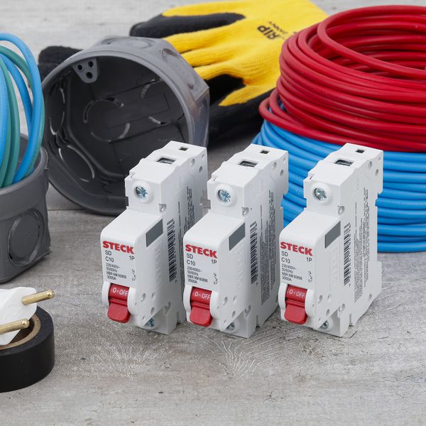 Disjuntor Monopolar Curva c 3ka Steck