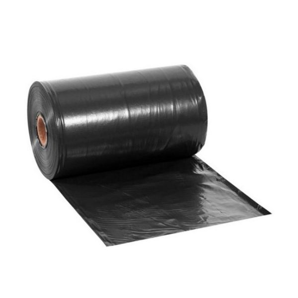 Rolo De Lona Plastica Preta
