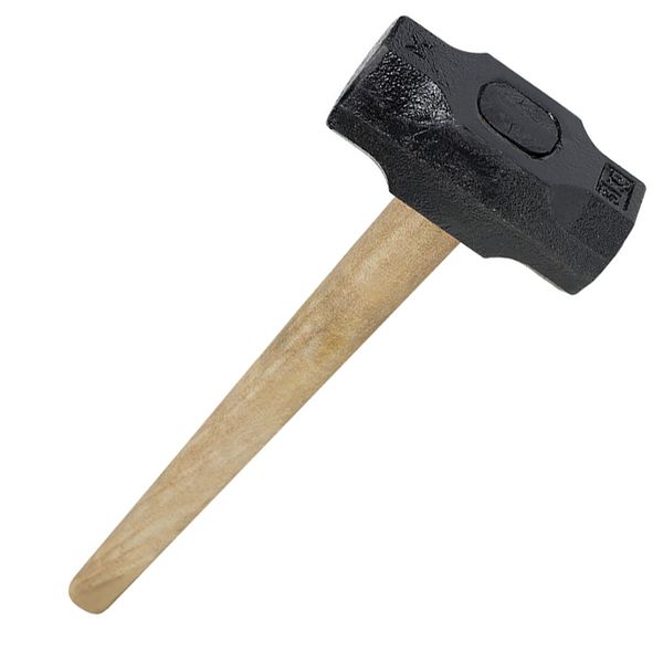 Marreta Com Cabo De Madeira Fundido