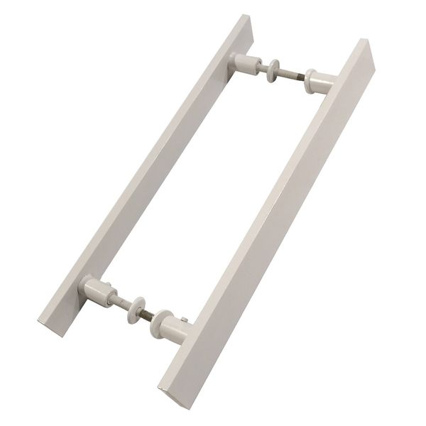 Puxador De Porta Plano AlumÍnio Branco