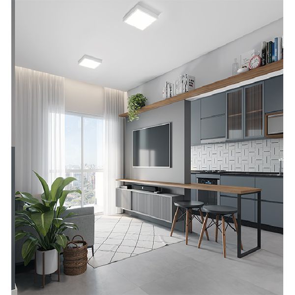 PAINEL LED POP SOBREPOR QUADRADO 30W BIVOLT AVANT