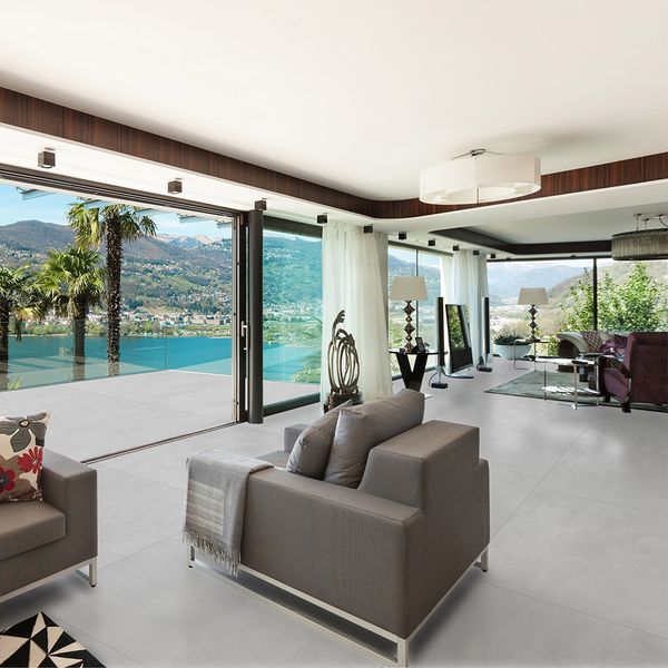 PORCELANATO 84X84 BARCELONA PLATA ACETINADO DELTA 