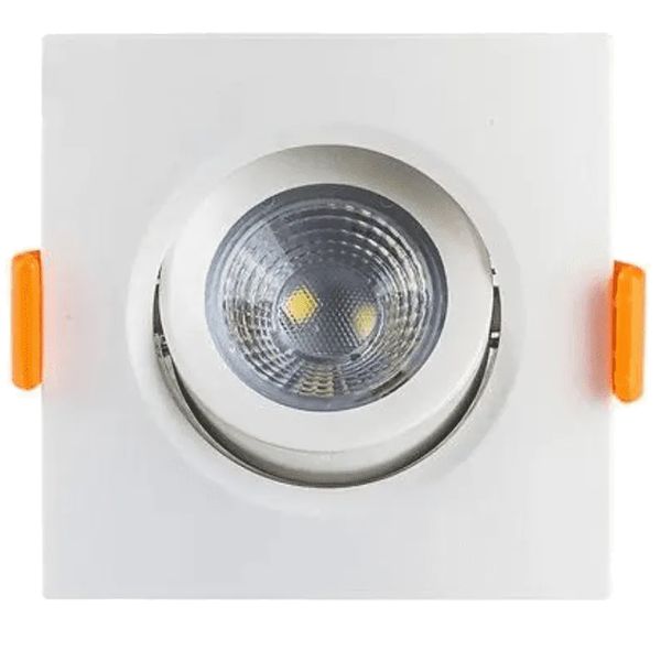 Spot Easy Led De Embutir Quadrado 9,5cm 7w