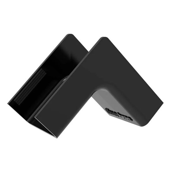 Cotovelo Interno Preto Linha e