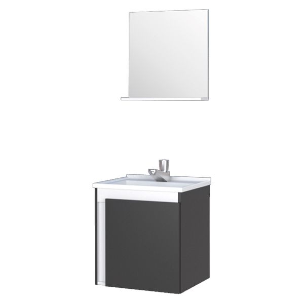 KIT GABINETE DE MADEIRA ÔNIX 